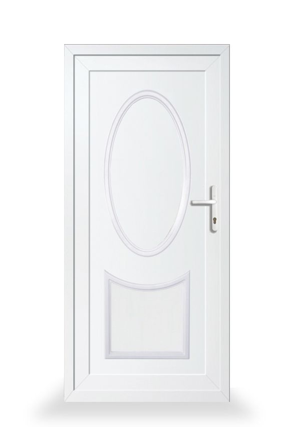Lavender Classic műanyag bejárati ajtó