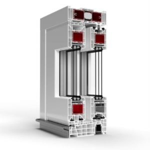 Aluplast HST 85 ajtó- és ablaktoló rendszer