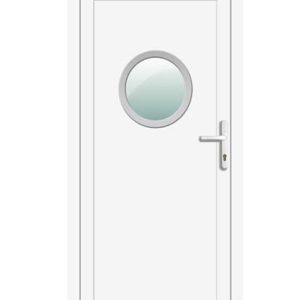 Inox 17 műanyag bejárati ajtó